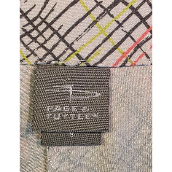 Page & Tuttle Womens Cool‎ Swing Golf Shorts Size 8 - Picture 4 of 6